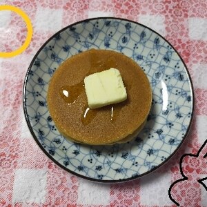 豆腐を入れて❀ふかふかホットケーキ